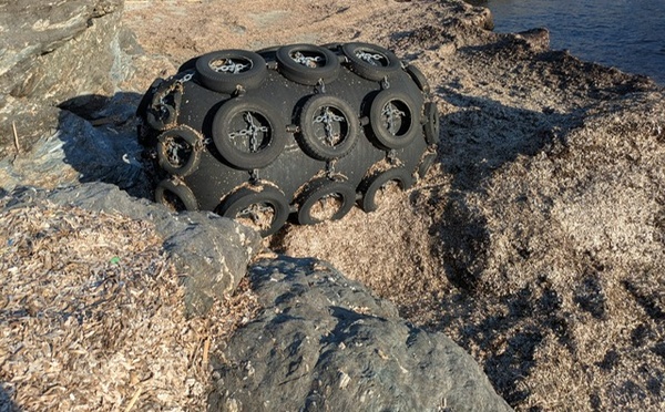 Cap Corse - Quel est cet objet échoué sur la plage d'Alisu ?