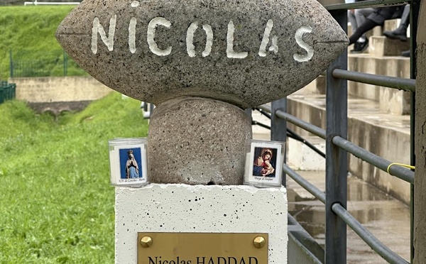 Rugby - Une stèle pour Nicolas Haddad