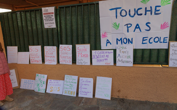 Haute-Corse - Les syndicats vent debout contre la prochaine carte scolaire : « une véritable boucherie ! »