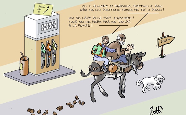 Le dessin de Battì :  u sumere di Babbone, le retour