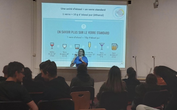 Addictions : une action de prévention menée auprès des jeunes du lycée agricole de Borgo