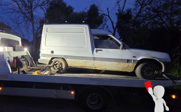 Infractions en série : un conducteur multirécidiviste écroué en Haute-Corse