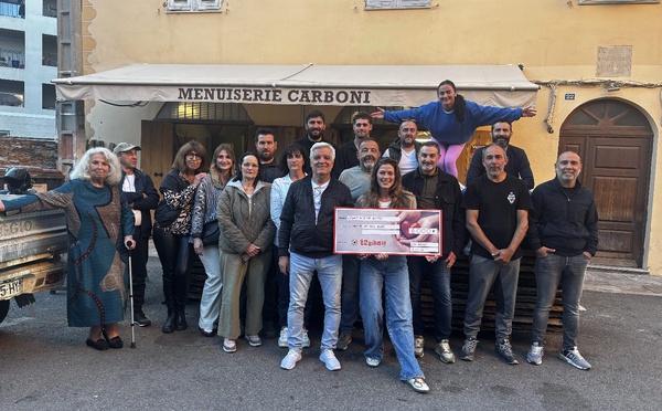 Bastia : Après la Saint-Joseph, 6 000 € reversés à l’association Inseme