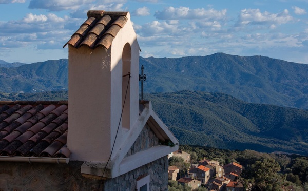 A màghjina - L’Annunziata di Casanova, rivolta versu Coggia Maio