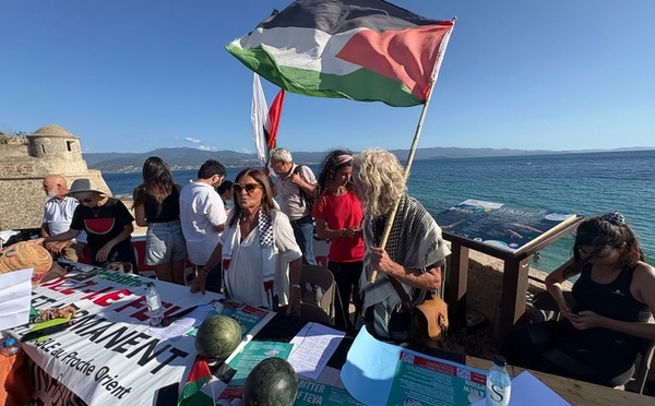 Ajaccio : un bateau en partance pour rejoindre la flottille internationale pour Gaza