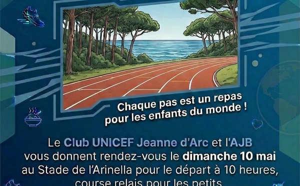  Bastia - 2e édition de la Course connectée de l'Unicef pour lutter contre la malnutrition infantile