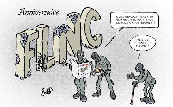 Le dessin de Battì : l'anniversaire de la création du FLNC