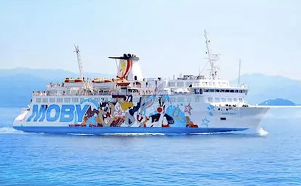 Le ferry Moby Kiss maintenu à quai à Bastia après un contrôle de sécurité