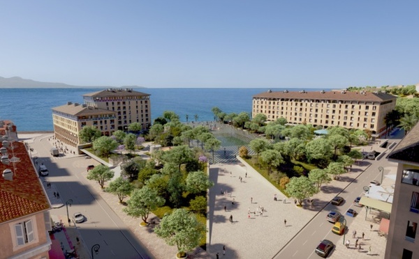 Ajaccio : circulation modifiée entre la place du Diamant et le front de mer jusqu'au 1er juin