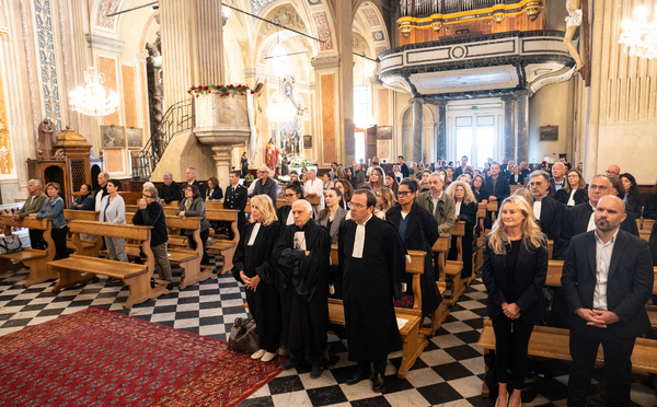 À Ajaccio, une messe pour les professionnels du droit