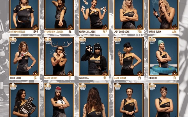 Roller derby - Les Bastiaises en castagne à Marseille 