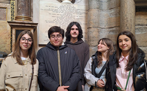 Sur les traces de Pascal Paoli : les collégiens de Moltifao ont découvert Londres