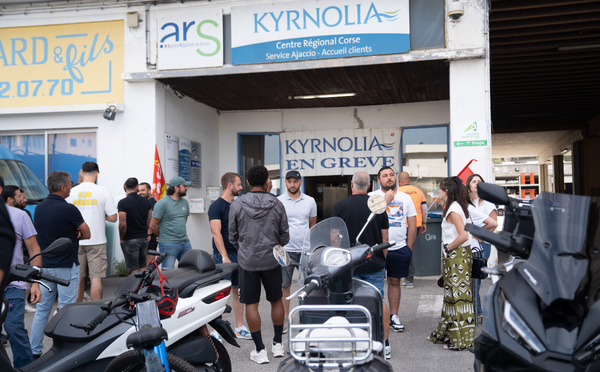 Grève chez Kyrnolia : les représentants syndicaux reçus par la direction