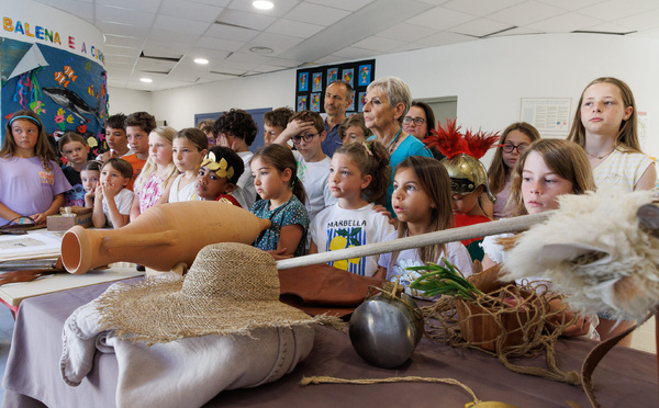 L’histoire de la Corse sous l'Empire romain s’invite à l’école de Santa Maria di Lota