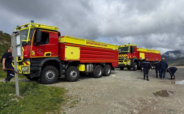 Les pompiers de Haute-Corse en renfort dans le Sud de la France face aux incendies