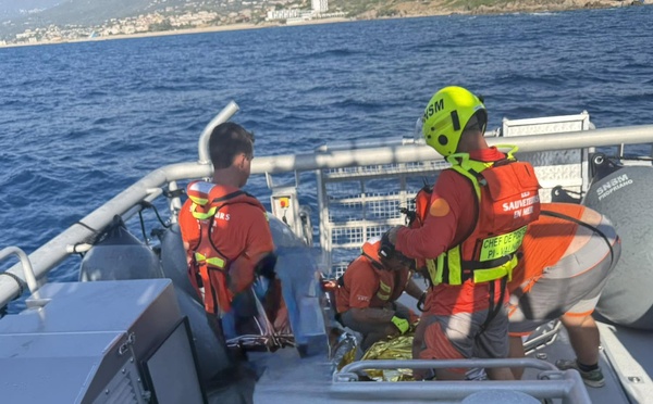Capu Laurosu : trois personnes secourues après le naufrage de leur bateau