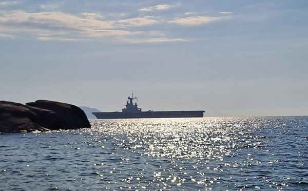Balagne - C'était bien le porte-avions Charles-de-Gaulle