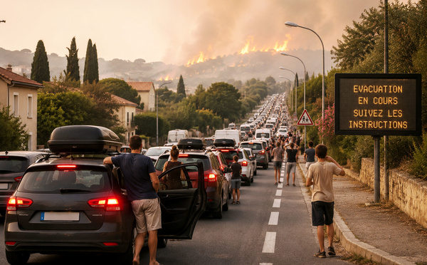 Incendies de forêt : l'évacuation, un nouveau défi pour la sécurité civile ?