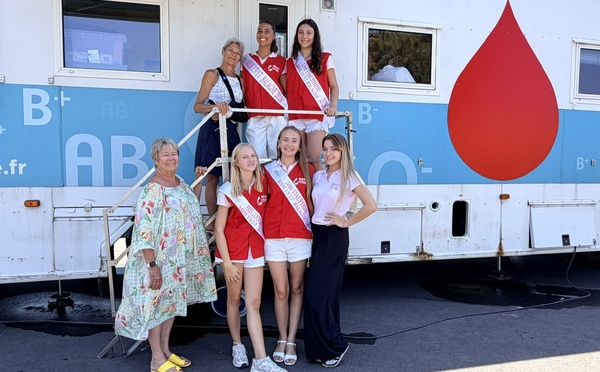 À Calvi, les jeunes Miss Balagne mobilisées pour promouvoir le don du sang