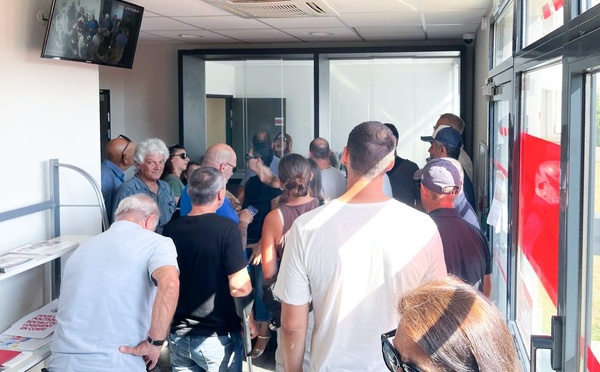 Bastia - Nazione occupe symboliquement les locaux d'Erilia pour dénoncer la politique du logement social