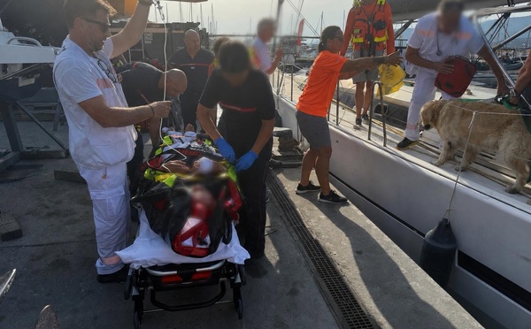 Propriano - Un plaisancier victime d'un grave malaise héliporté vers l'hôpital d'Ajaccio