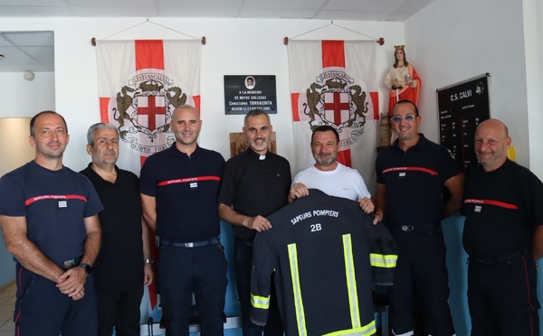 En Haute-Corse, les pompiers envoient des tenues à leurs homologues libanais
