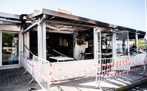 Ajaccio - Le "Bar des Lacs" ravagé par un incendie, la piste criminelle privilégiée