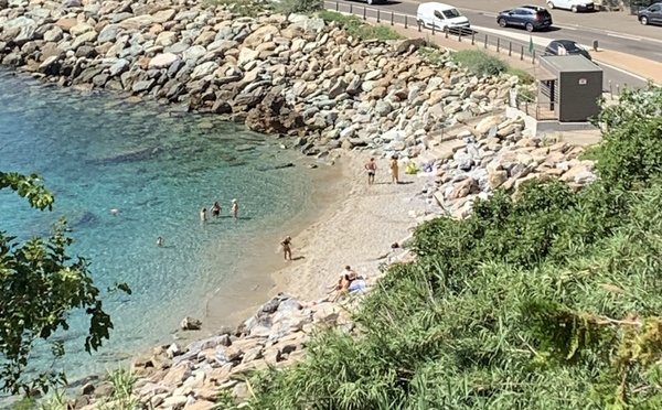Bastia : la baignade interdite sur la plage de Ficaghjola en raison d’une pollution