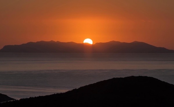 A màghjina - Capraia, quandu nasce u sole