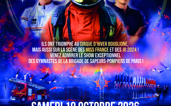 Ajaccio - Les gymnastes des pompiers de Paris attendus pour un spectacle inédit au Palatinu