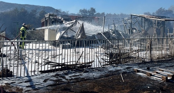 Calvi : près de 20 hectares brûlés, l’incendie près de l’aéroport est fixé