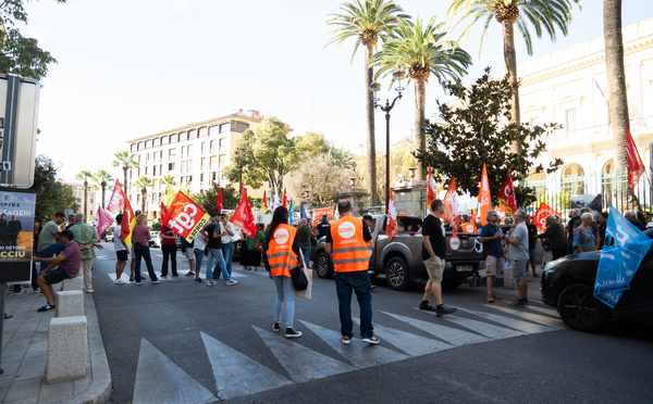 À Ajaccio, près de 300 manifestants pour défendre le pouvoir d’achat et les services publics