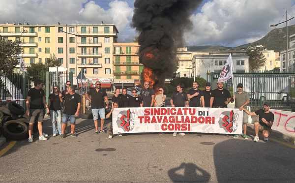 Grève à la Corsica Linea : le mouvement se poursuit, le port de Bastia bloqué