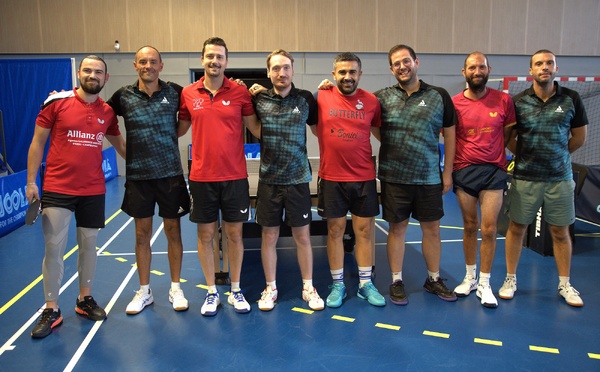 Tennis de Table R2 PACA - L'Entente s'impose au finish contre Pernes