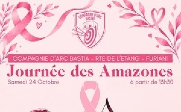 Octobre rose : la Compagnie d’Arc de Bastia met les Amazones à l’honneur