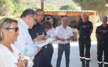 La Direction du SDIS de Haute-Corse à la rencontre des sapeurs- pompiers de Balagne