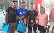 Le tournoi du TC Calvi à Nicolas Fonti (TC Folelli) et Christine Bouthors (TC Calvi)