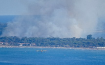 Borgu : Un feu de poubelle enflamme la pinède du cordon lagunaire de la Marana