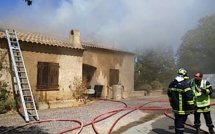 Habitation en feu à L'Ile-Rousse : Importants dégâts
