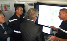 Feu de Barbaghju : Le préfet et le président du Conseil départemental sur le terrain