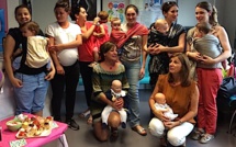 Bastia : Le service de maternité fête le 1er anniversaire de son atelier de portage physiologique