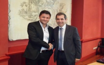 Michaël Weber, le président de la Fédération des parc naturels régionaux reçu à la CTC