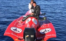 Record Saint-Tropez - Calvi en 1h45 pour Baiocchi-Villalonga aux commandes du Frojo Powerboat de 200 cv