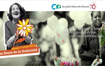 Les Petits Frères des Pauvres: une fleur et un "Défi Selfie" en faveur des personnes âgées.