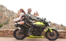 Gérard Dusserm et Christiane Martelli au "Moto Tour" en catégorie duo 