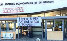 Procès de Paris : Les trois syndicats étudiants bloquent l'université de Corte