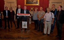 Les dirigeants de Ligue et de la Fédération Nationale de Volley reçus dans les salons napoléoniens
