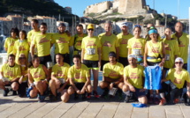 Bonifacio : Une team "Pièces jaunes" au Trail des falaises
