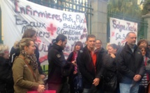 Ajaccio : Les infirmières descendent dans la rue