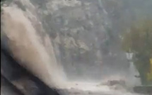 Vidéo- Intempéries : Un torrent sur la route à Barbaghju